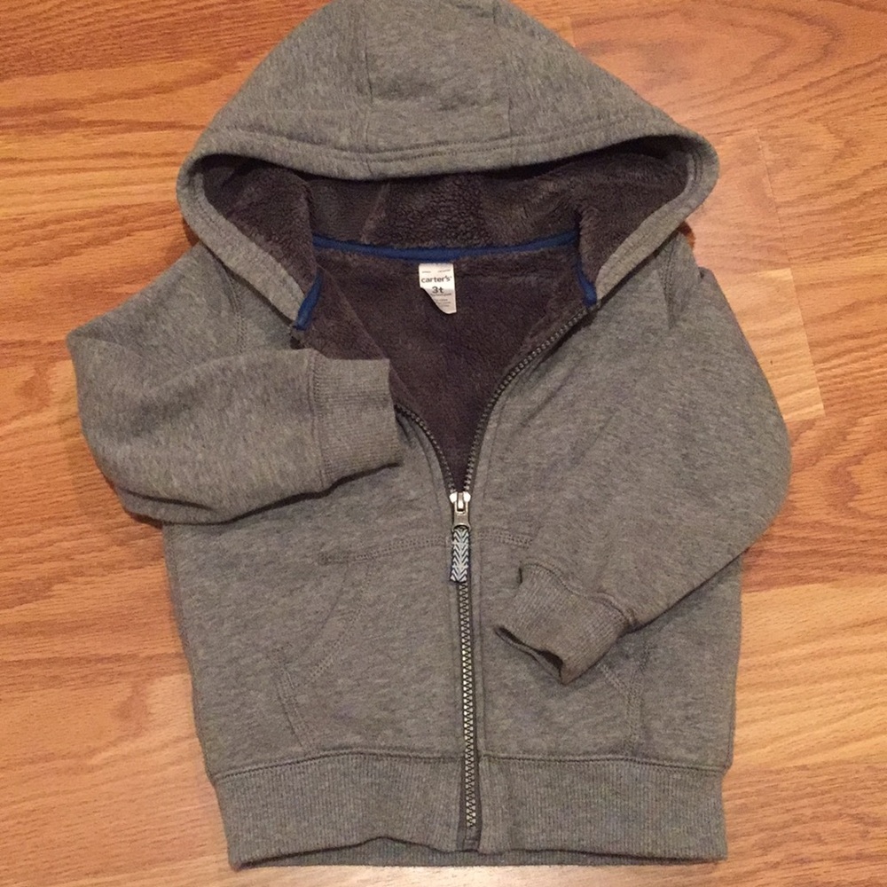 Carter’s Toddler Quilted Fur-Lined Hoodie